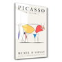 Wallity Pintura Decorativa de Vidrio Templado Multicolor 35 x 55 cm